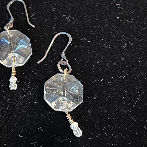 Crystal drop earrings - Picture 4 of 6